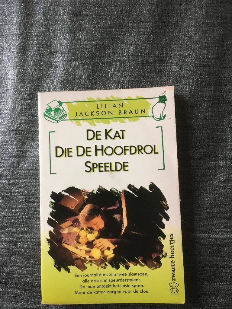 De Kat die de Hoofdrol speelde, Ophalen of Verzenden, Zo goed als nieuw, Lilian Jackson Braun