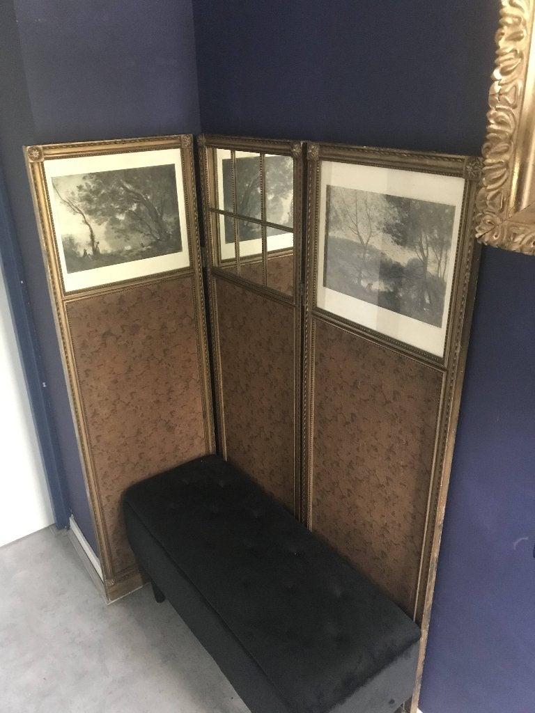 Prachtig Antiek Kamerscherm, Huis en Inrichting, Woonaccessoires | Kamerschermen, Ophalen, Gebruikt