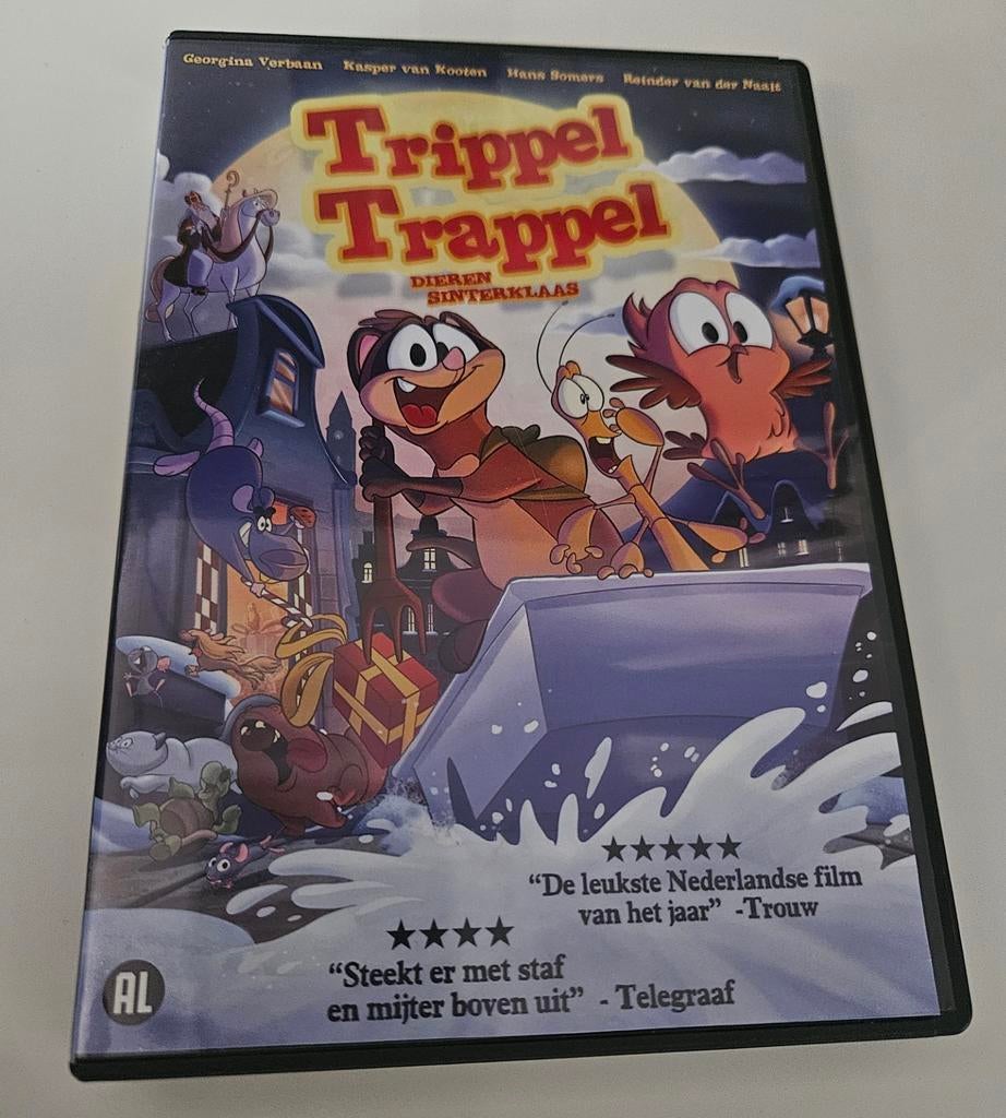 DVD TRIPPEL TRAPPEL, Ophalen of Verzenden, Zo goed als nieuw