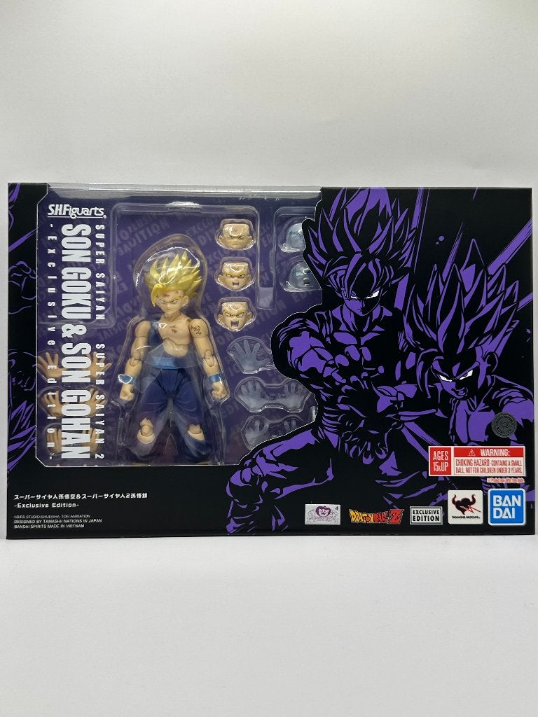 SHFiguarts Dragon Ball Goku & Gohan Super Saiyan 2 Exclusive, Ophalen of Verzenden, Nieuw