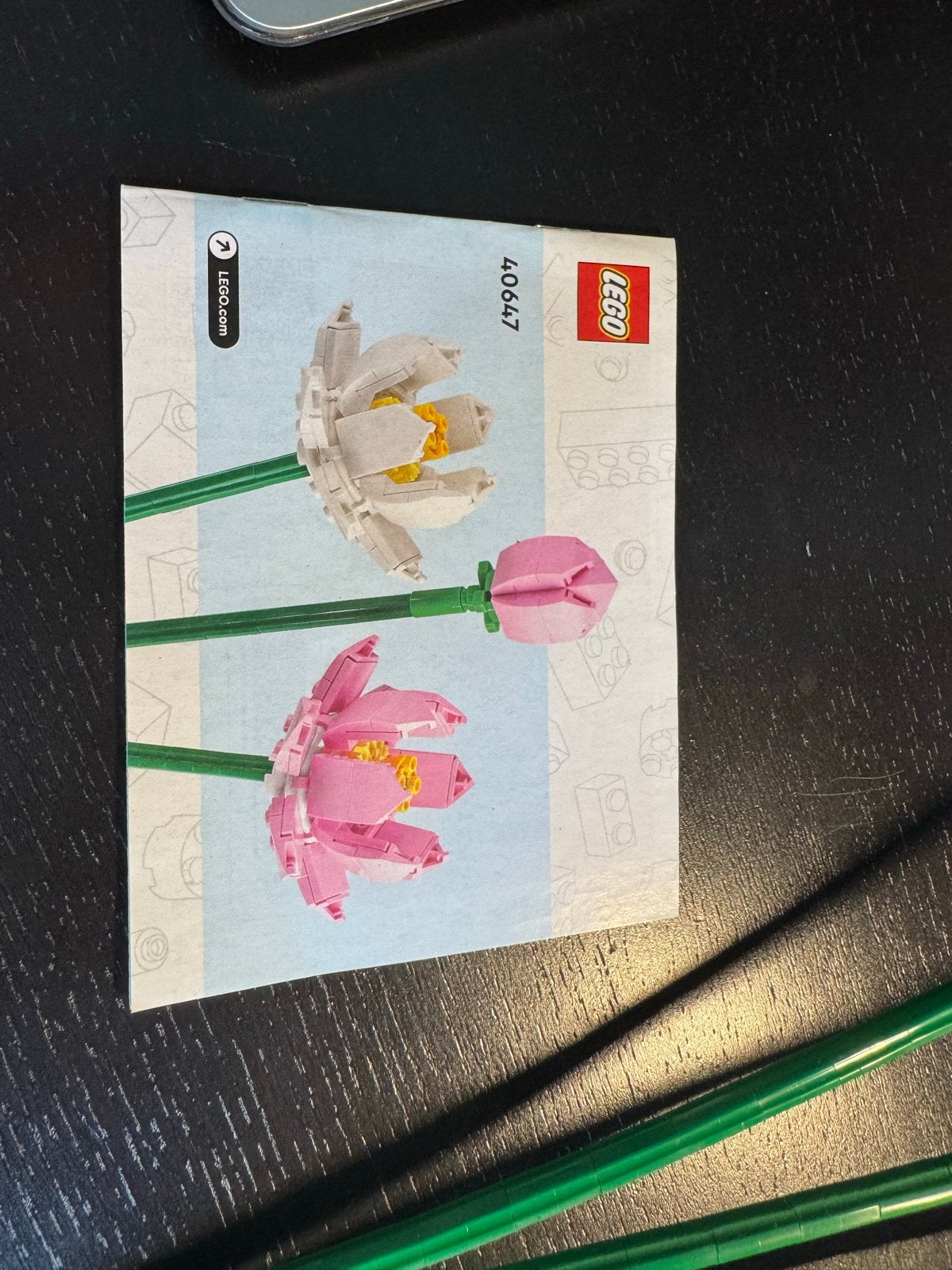 Lego Bloemenboeket 40647 - Lotusbloemen, Ophalen of Verzenden, Zo goed als nieuw, Overige merken