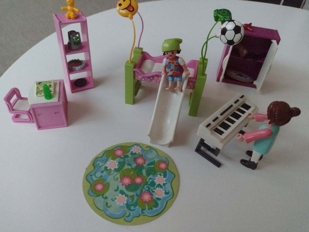 Playmobil Kinderkamer met glijbaan, Ophalen, Gebruikt, Complete set, Overige typen