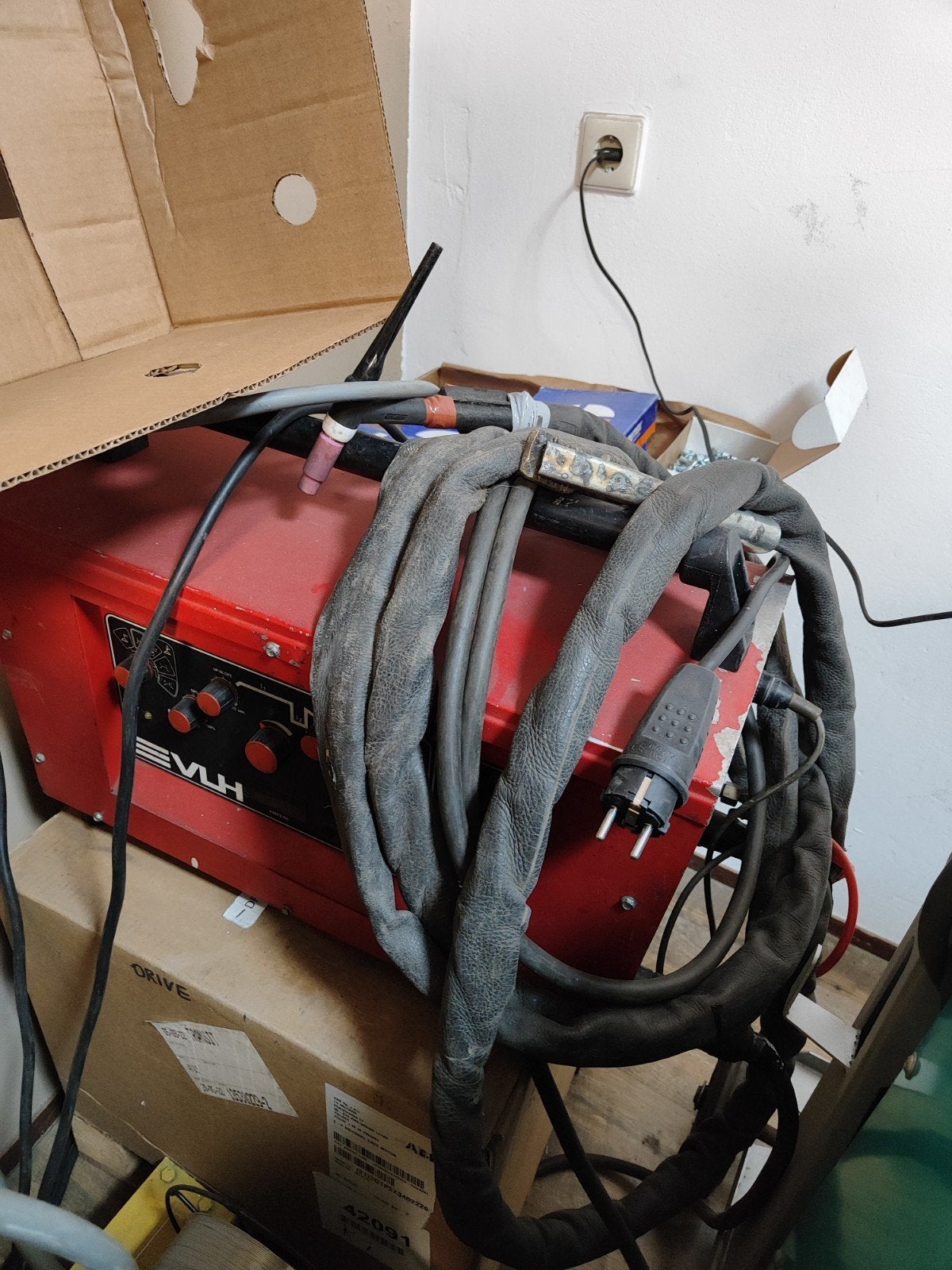 EWM EVLH Inverter TIG 150 AC/DC Hooge Kwaliteit, Ophalen, 150 tot 250 ampère, Tig