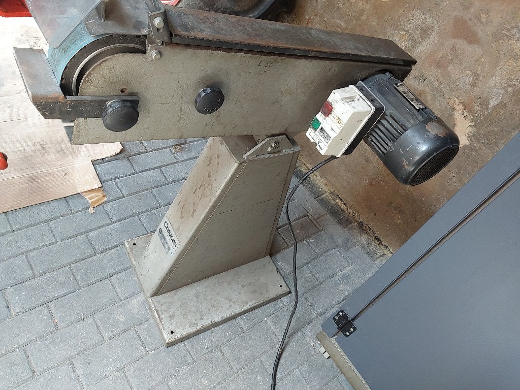 Bandschuurmachine, Ophalen, Gebruikt, 1200 watt of meer, Bandschuurmachine