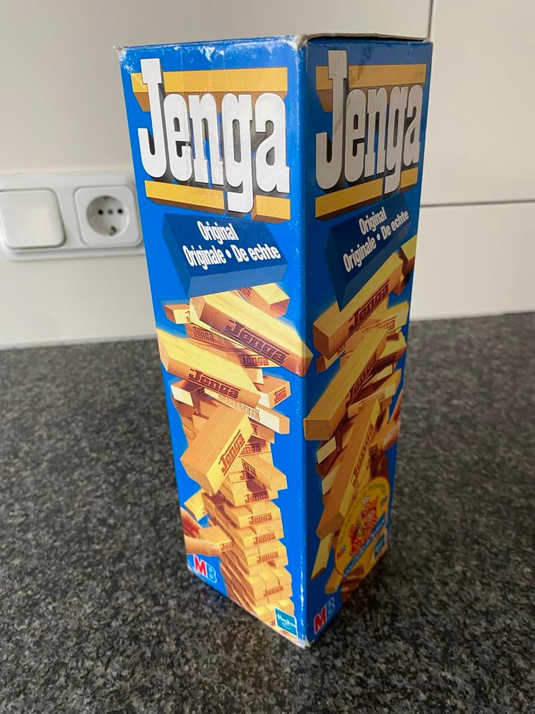 Jenga - Het originele stapelspel voor de hele familie, Hobby en Vrije tijd, Gezelschapsspellen | Overige, Vijf spelers of meer