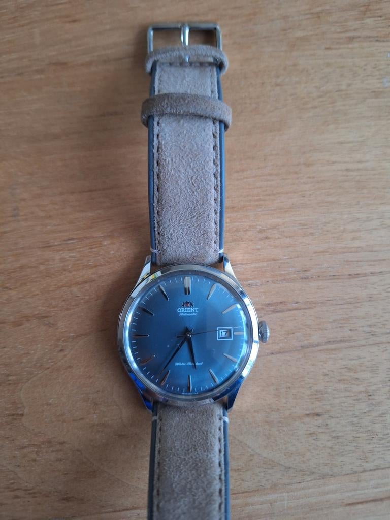 Orient Bambino automatisch horloge heren, Ophalen of Verzenden, Zo goed als nieuw