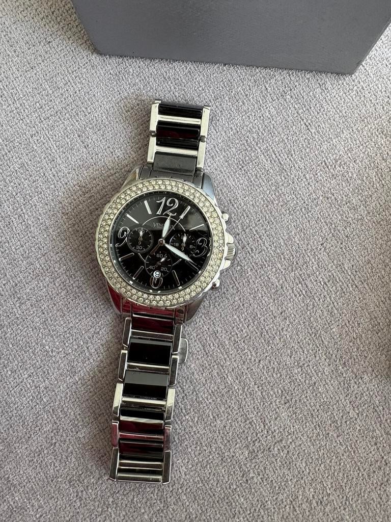 VNDX horloge, Sieraden, Tassen en Uiterlijk, Horloges | Dames, Overige merken, Staal, Staal, Polshorloge