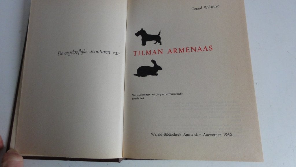 De wonderlijke avonturen van Tilman Armenaas 1962, Antiek en Kunst, Antiek | Boeken en Bijbels, Ophalen of Verzenden