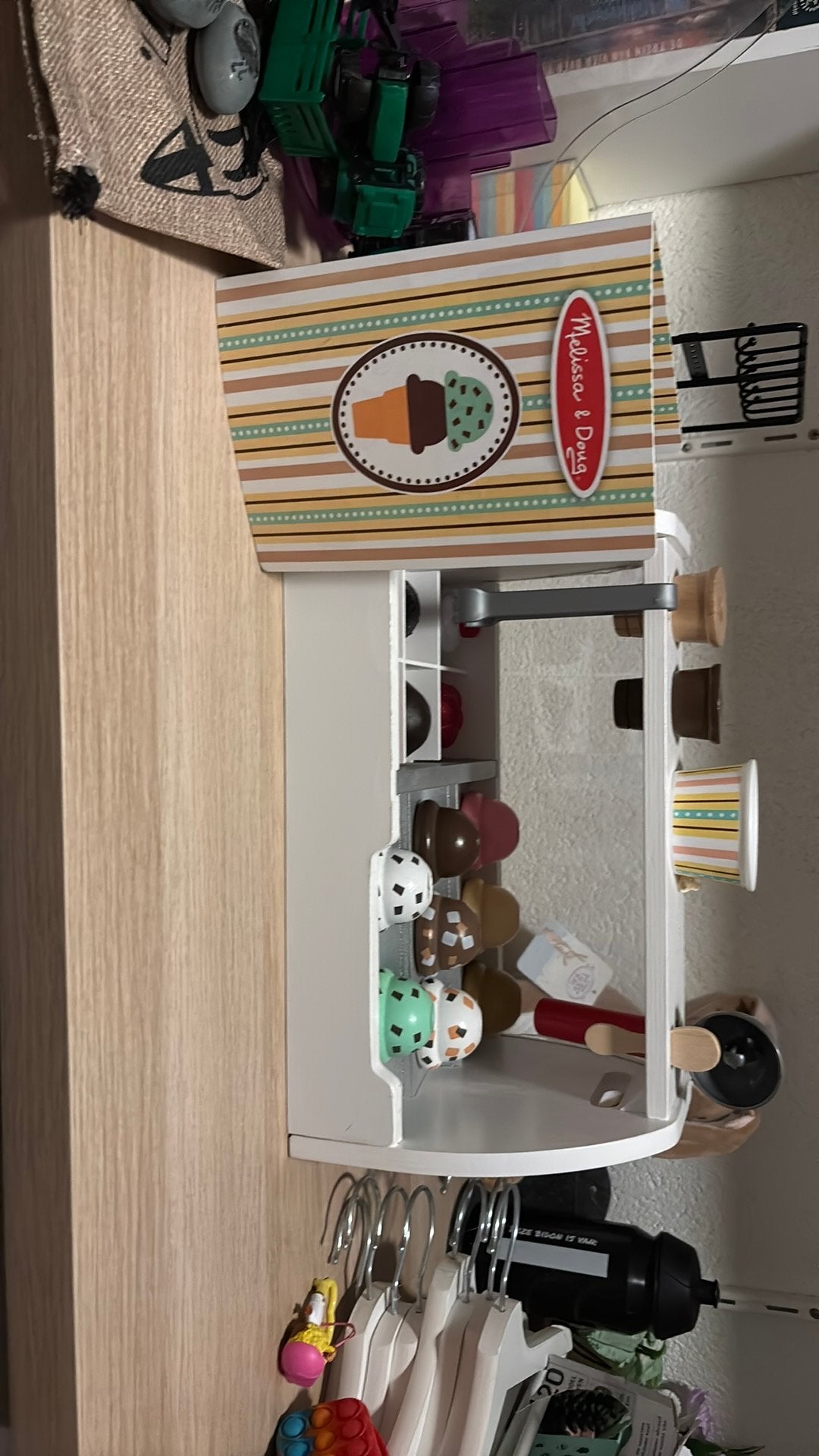 Melissa en doug houten ijs speelset, Ophalen of Verzenden, Zo goed als nieuw