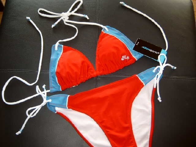 AQUA SPORTS bikini NIEUW marine look, Overige kleuren, Nieuw, Ophalen of Verzenden, AQUA SPORTS