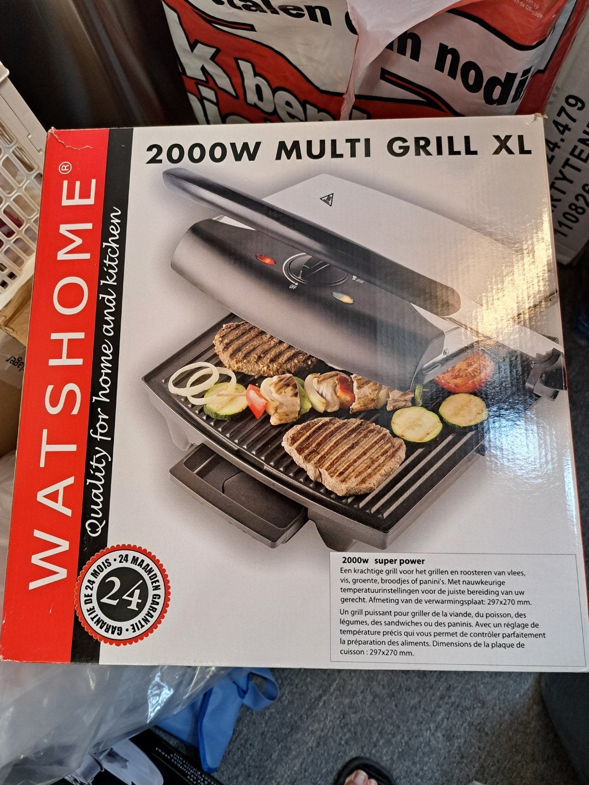 Multi grill, Ophalen, 50 tot 100 cm, Zo goed als nieuw, Minder dan 100 cm