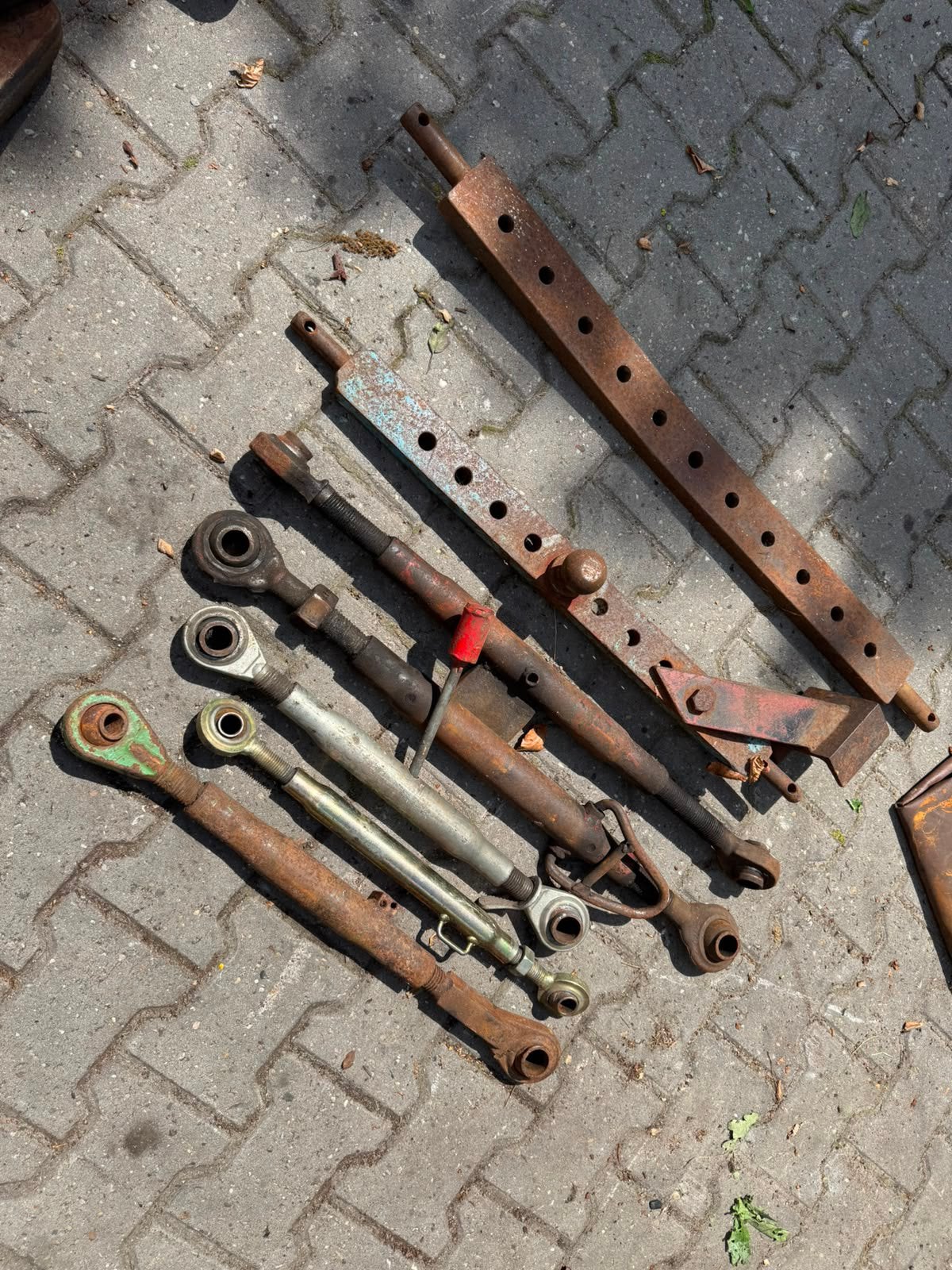 Topstangen topstang gatenbalk tractor trekker werktuigen