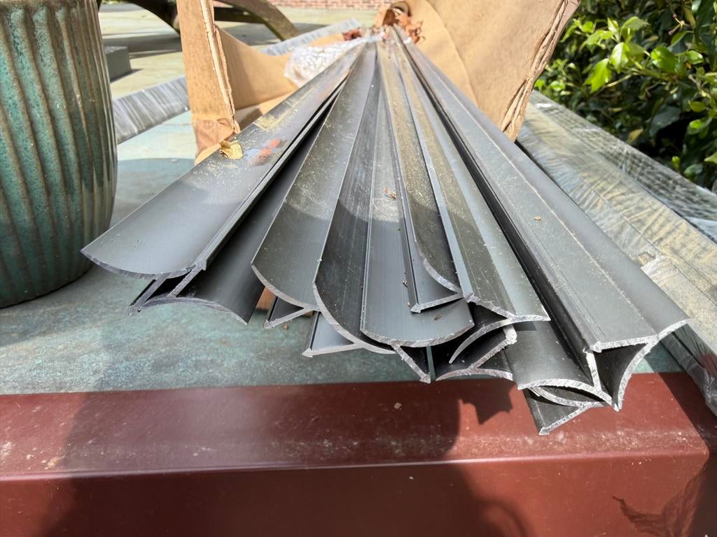 T-Cove TCAE 220-T aluminium vloer profielen plint, Ophalen, Overige materialen, Overige typen, Nieuw