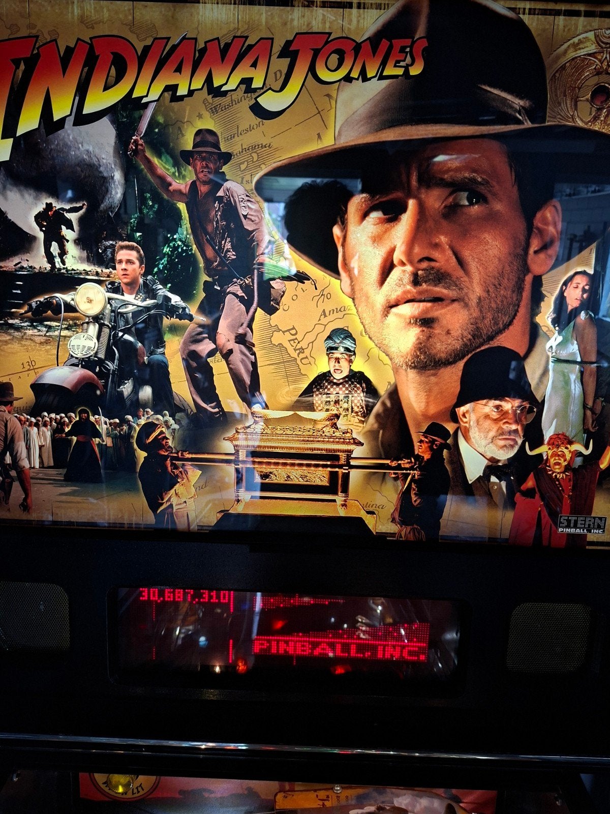 Stern Indiana Jones Flipperkast - Zo goed als nieuw, Ophalen, Elektronisch, Stern, Zo goed als nieuw