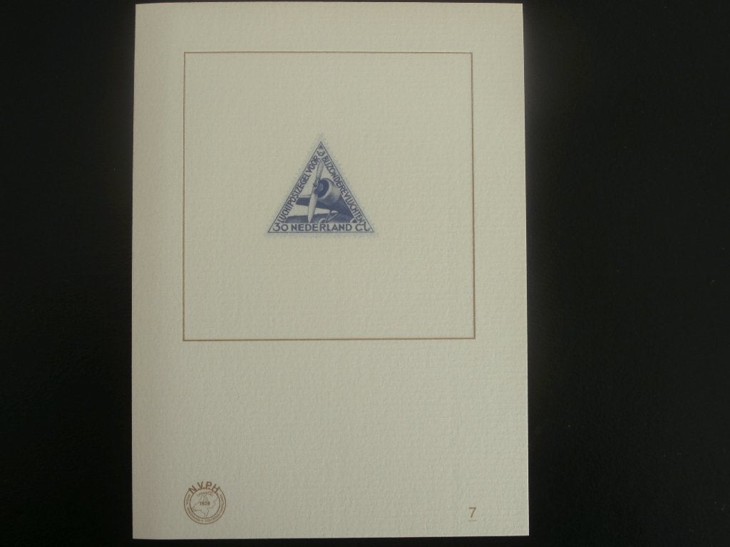NL 2009; BLAUWDRUK BD7, Verzenden, Na 1940, Postfris