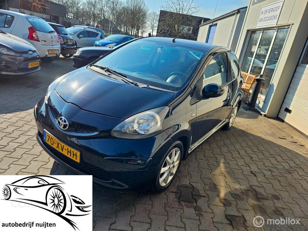 Toyota Aygo 1.0-12V + AIRCO, Voorwielaandrijving, Gebruikt, Origineel Nederlands, Bedrijf