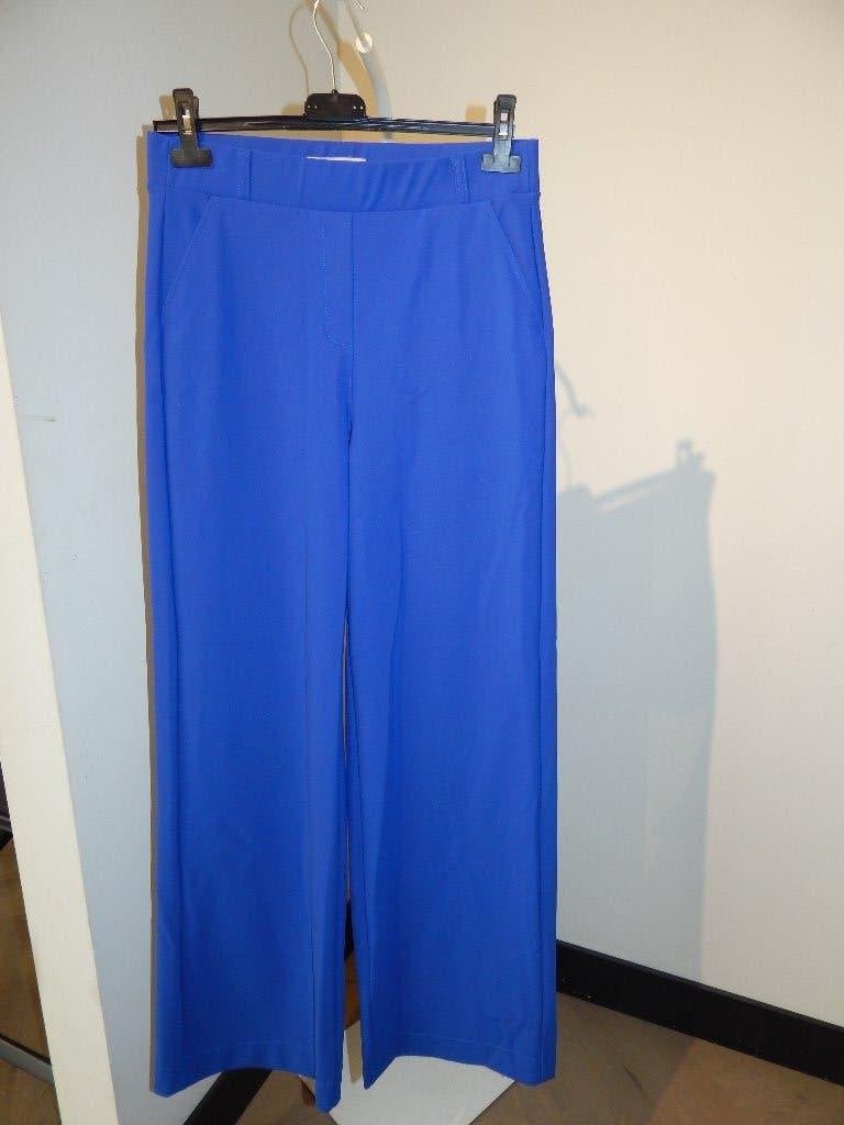 Studio Anneloes dikkere travel stof broek vorstelijk blauwSM