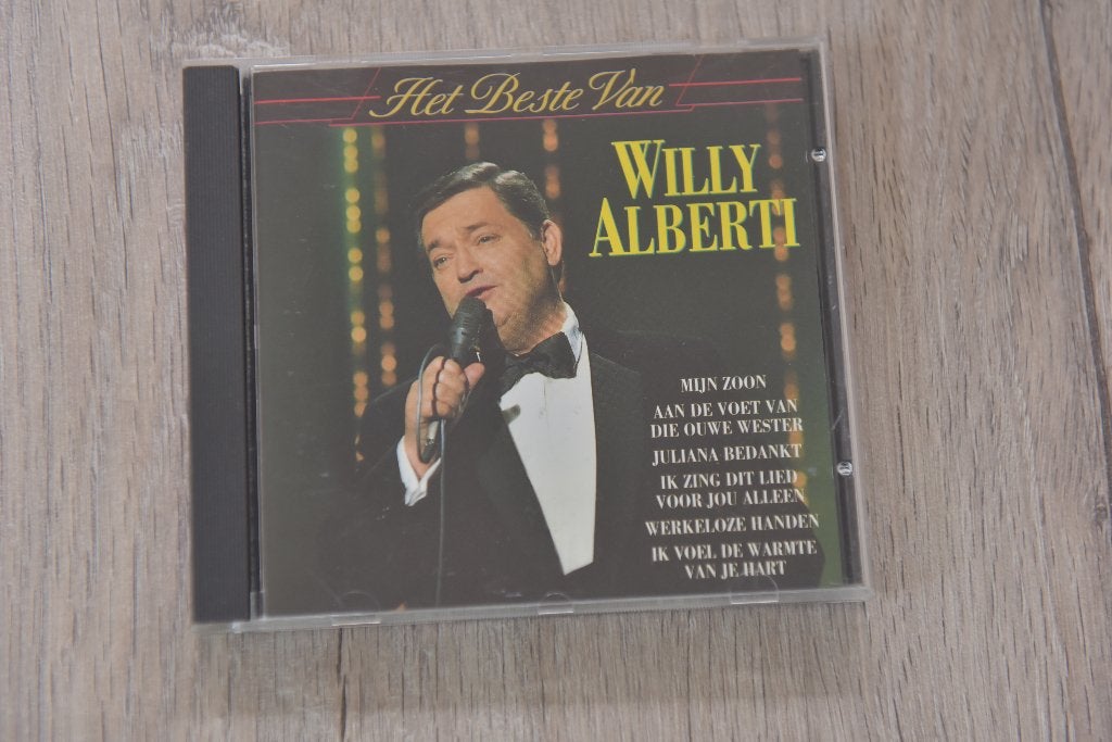 WILLY ALBERTI --- HET BESTE VAN, Inclusief boekje, Verzenden, Zo goed als nieuw, Levenslied of Smartlap