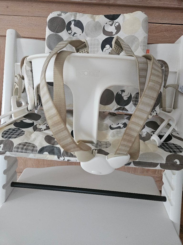Stokke tripp trapp stoel, Kinderen en Baby's, Ophalen, Zo goed als nieuw, Meegroeistoel, Aanschuifbaar