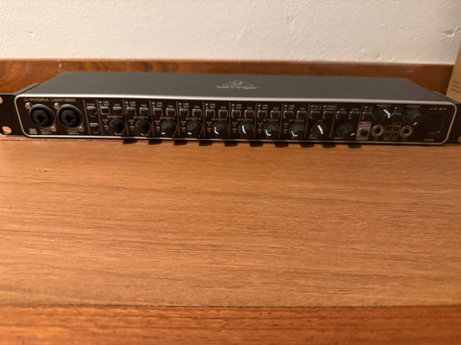 [DEFECTIVE] Behringer U-Phoria UMC1820 audio interface, Ophalen, Niet werkend, Minder dan 2 meter, Overige kabels
