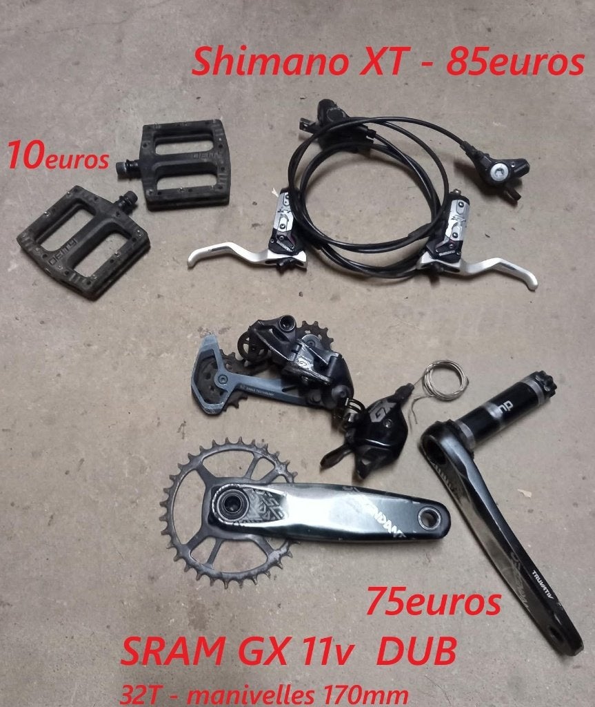 MTB - Klein - HOPE - XTR - XT - RockShox - Fox - crossmax, Ophalen of Verzenden, Voorvork