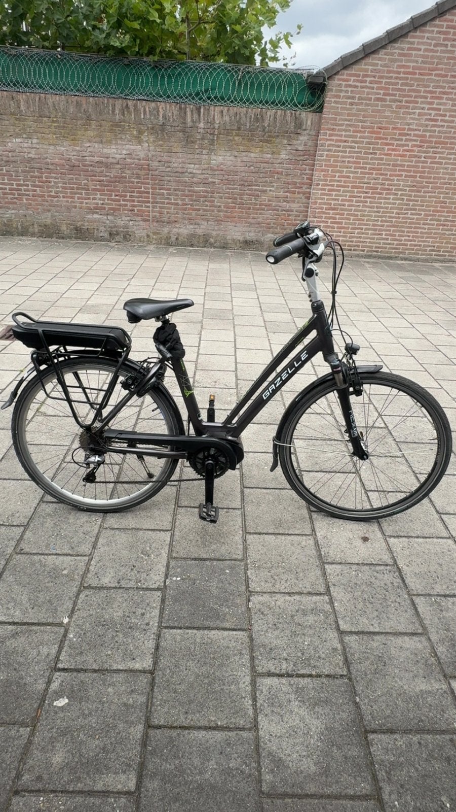 Gazelle Fuente elektrische fiets met nieuwe remmen, Ophalen, Zo goed als nieuw, Velgrem, Gazelle