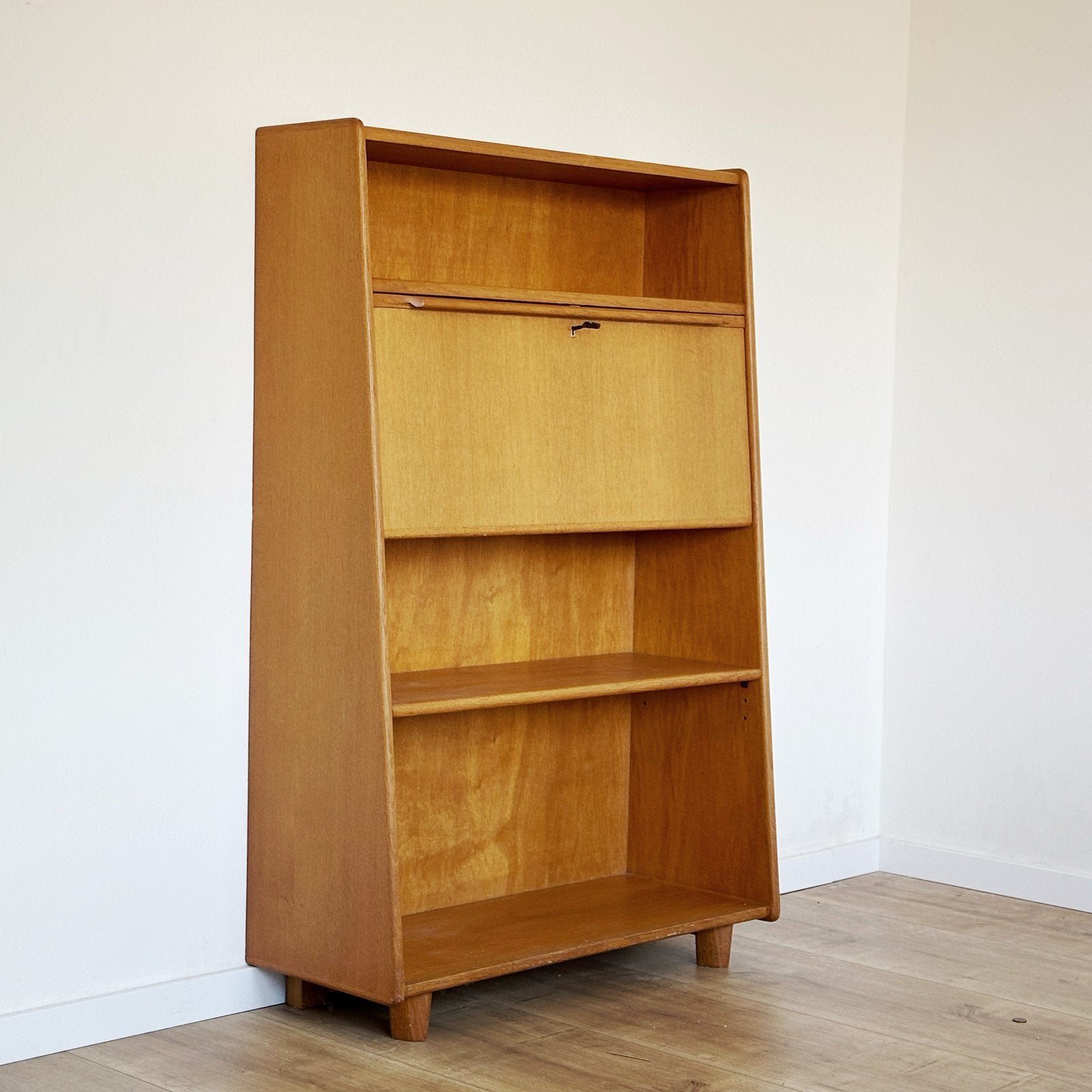 Vintage Pastoe Secretaire/Boekenkast BE04 Cees Braakman, Ophalen, Gebruikt, Mid Century