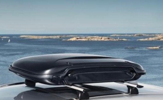 Originele Volvo Inklapbare Dakkoffer Universeel, Auto diversen, Dakkoffers, Gebruikt, Ophalen