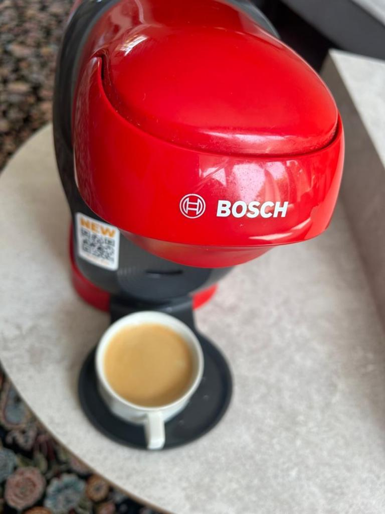 Bosch Tassimo Vivy 2 Koffiezetapparaat Rood, Koffiemachine, Ophalen of Verzenden, Zo goed als nieuw, 1 kopje