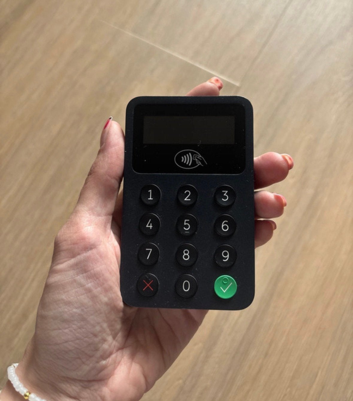 Zettle pinautomaat, Ophalen of Verzenden