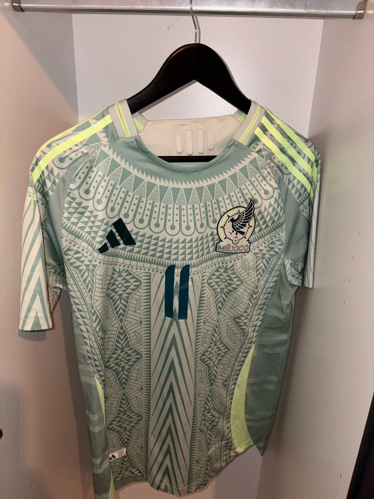 Mexico Copa América away shirt 2024 – S. Giménez #11 –Maat L, Maat L, Verzenden, Zo goed als nieuw, Shirt