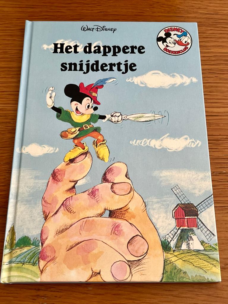Walt Disney - Het dappere snijdertje (Mickey Mouse), Boeken, Kinderboeken | Jeugd | onder 10 jaar, Ophalen of Verzenden, Zo goed als nieuw