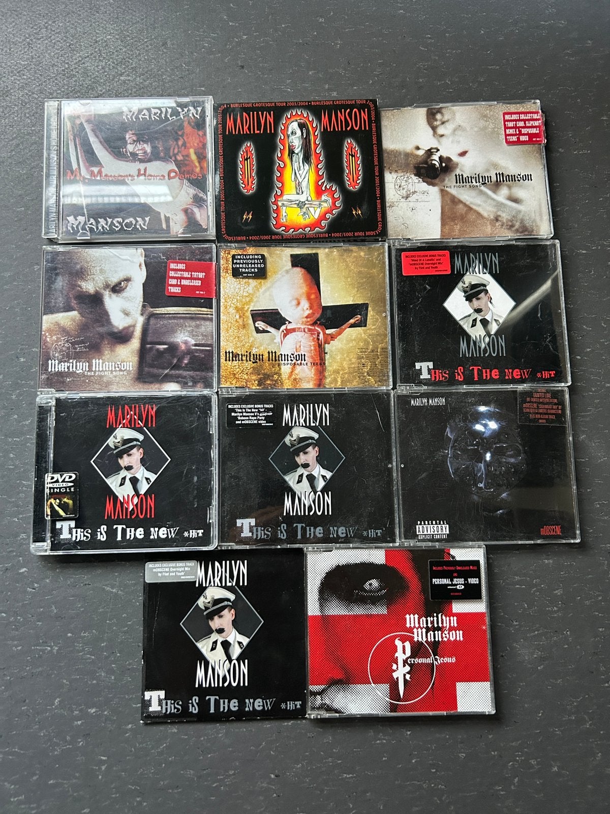 Marilyn Manson CD Collectie, Ophalen of Verzenden, Gebruikt