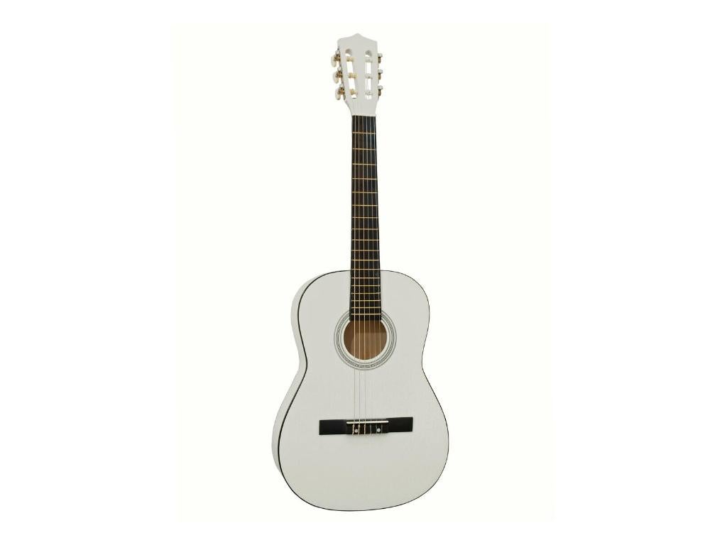DIMAVERY AC-303 Classical Guitar 3/4 white, ., Nieuw, Ophalen of Verzenden, Akoestische gitaar