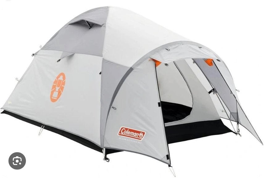 Koepeltent 2 pers - Coleman Alaska Titanium 2, Caravans en Kamperen, Ophalen, Zo goed als nieuw, Tot en met 2