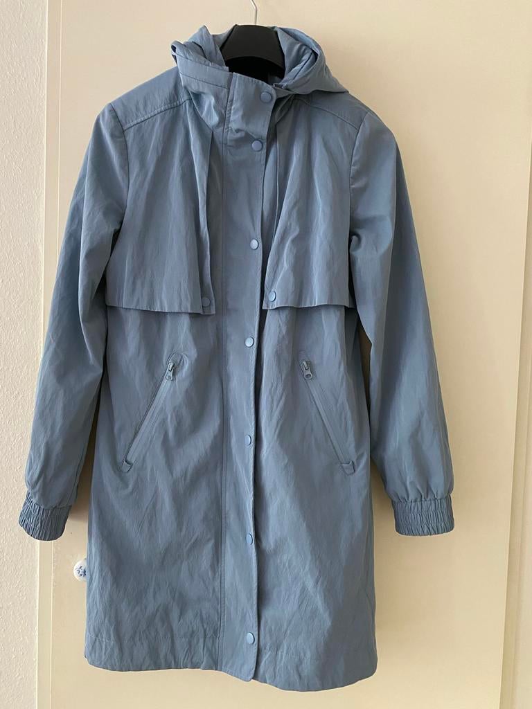 Maura by Claudia Strater  regenjas  met capuchon, Ophalen of Verzenden, Nieuw, Maat 38/40 (M), Blauw