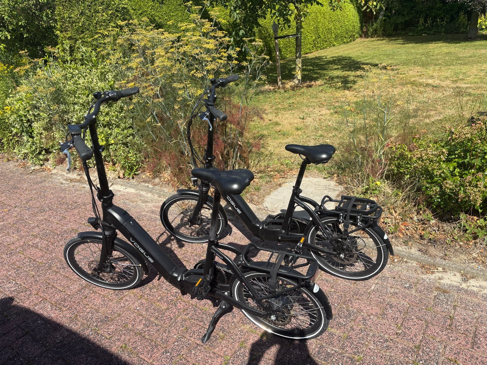 Vogue City Smart opvouwbare elektrische fietsen (2 stuks), Fietsen en Brommers, Elektrische fietsen, Zo goed als nieuw, Minder dan 47 cm