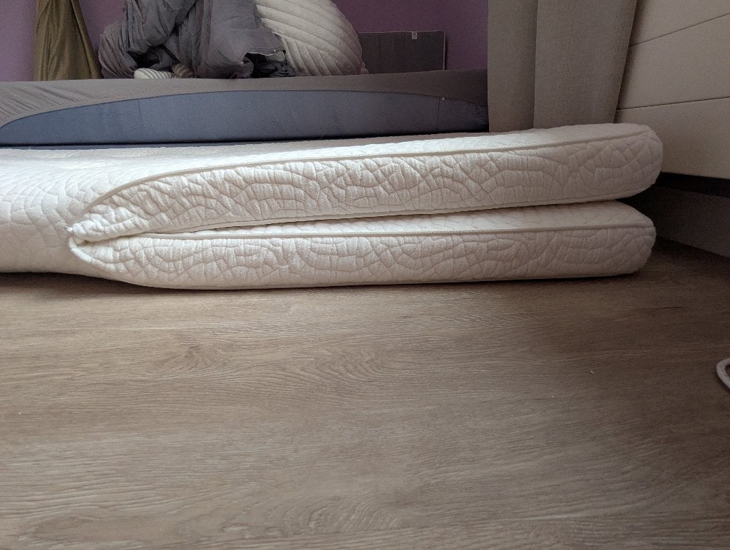 Split topper 180x200, Ophalen, Gebruikt, Tweepersoons, Matras