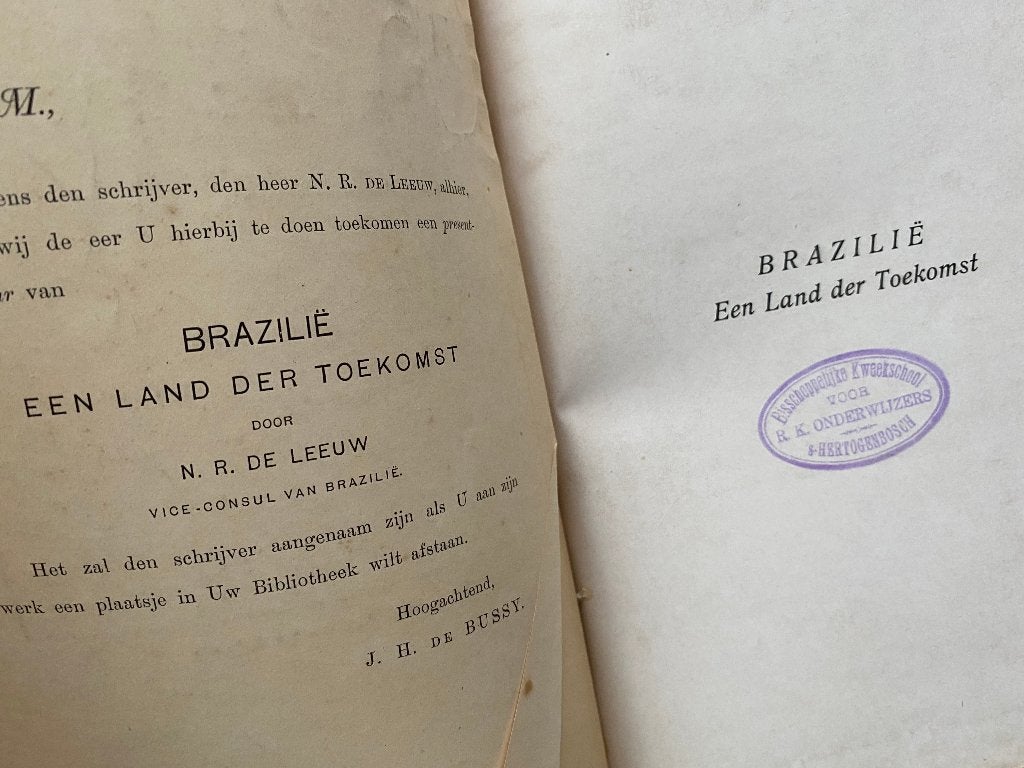 Brazilië. Een land der toekomst / 1909, Ophalen of Verzenden