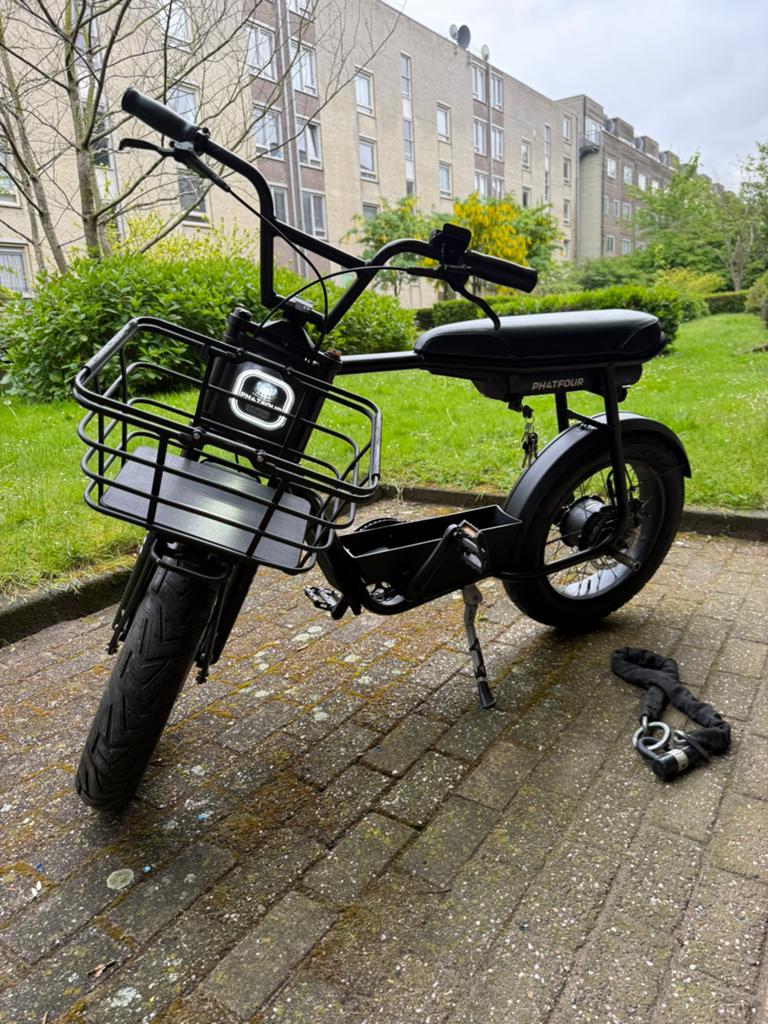 Phatfour FLX+ Fatbike Stealth Black edition, 59 cm of meer, Ophalen, Zo goed als nieuw, Overige merken