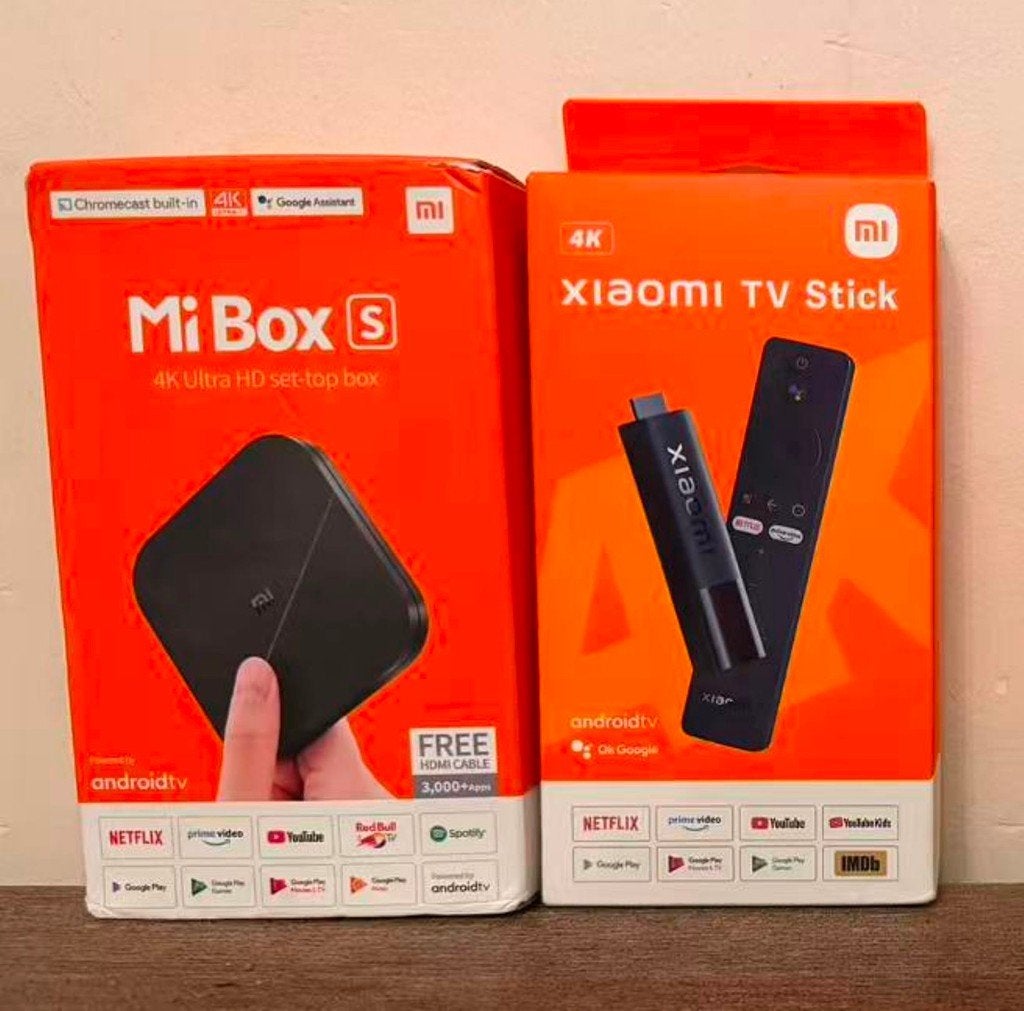2x Xiaomi 4K Chromcast/TV stick & MiBox(2nd gen), Ophalen of Verzenden, Nieuw, HDMI