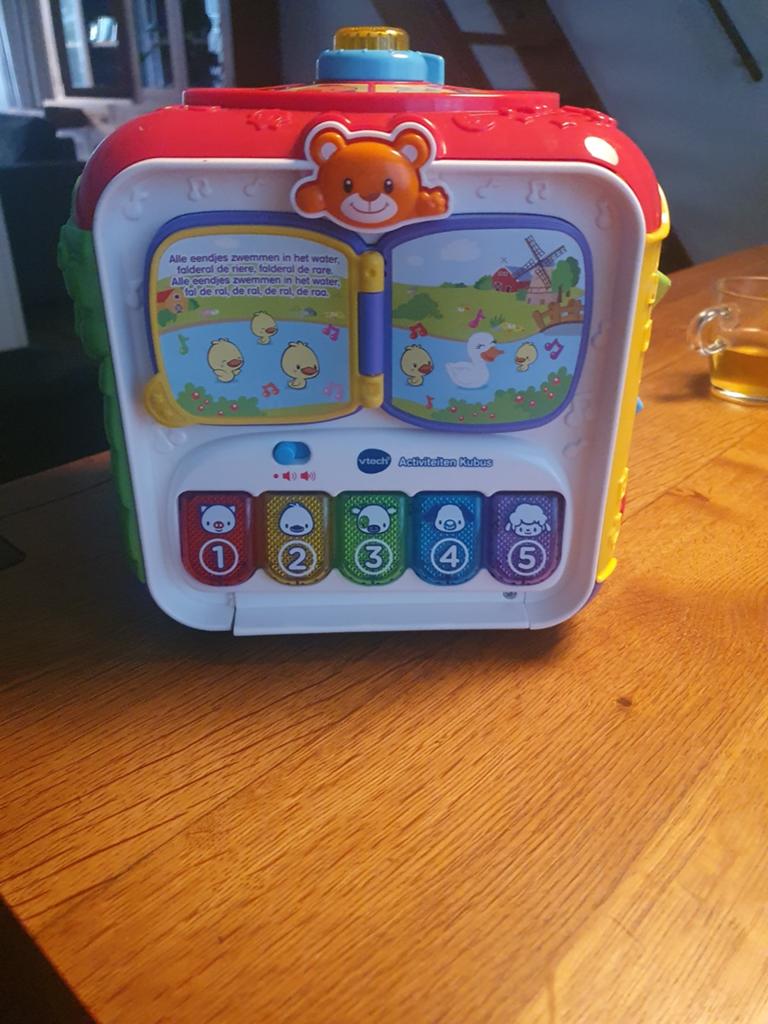 Mooie Kubus met licht en geluid., Ophalen of Verzenden, Zo goed als nieuw, Overige typen, Met licht