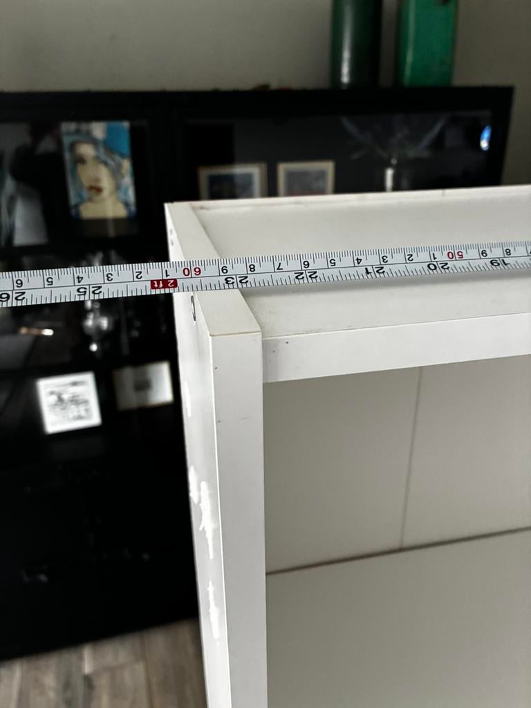 Kast (wit), Ophalen, Zo goed als nieuw, 25 tot 50 cm