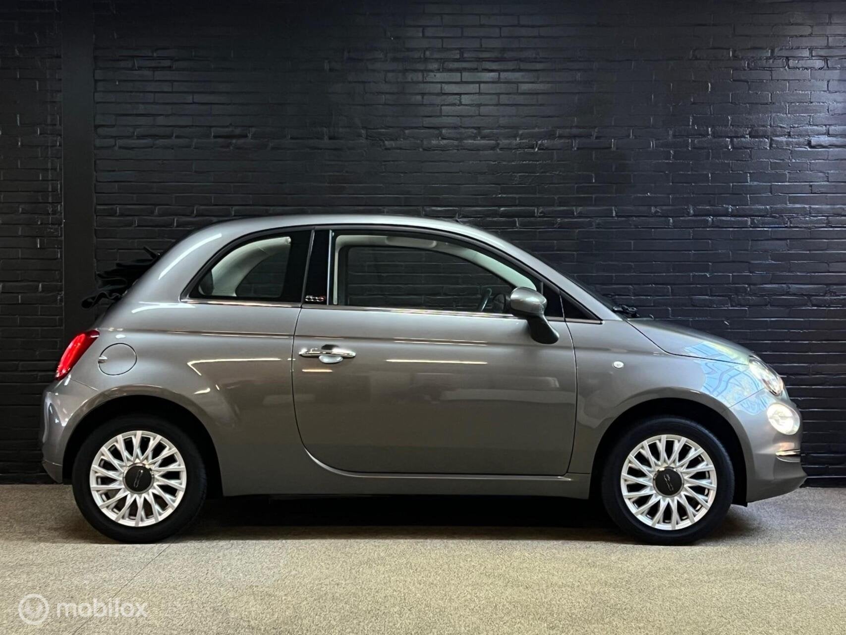 Fiat 500C 1.2 Lounge CABRIO PDC AIRCO, Automatische klimaatregeling, Gebruikt, 4 cilinders, Cabriolet