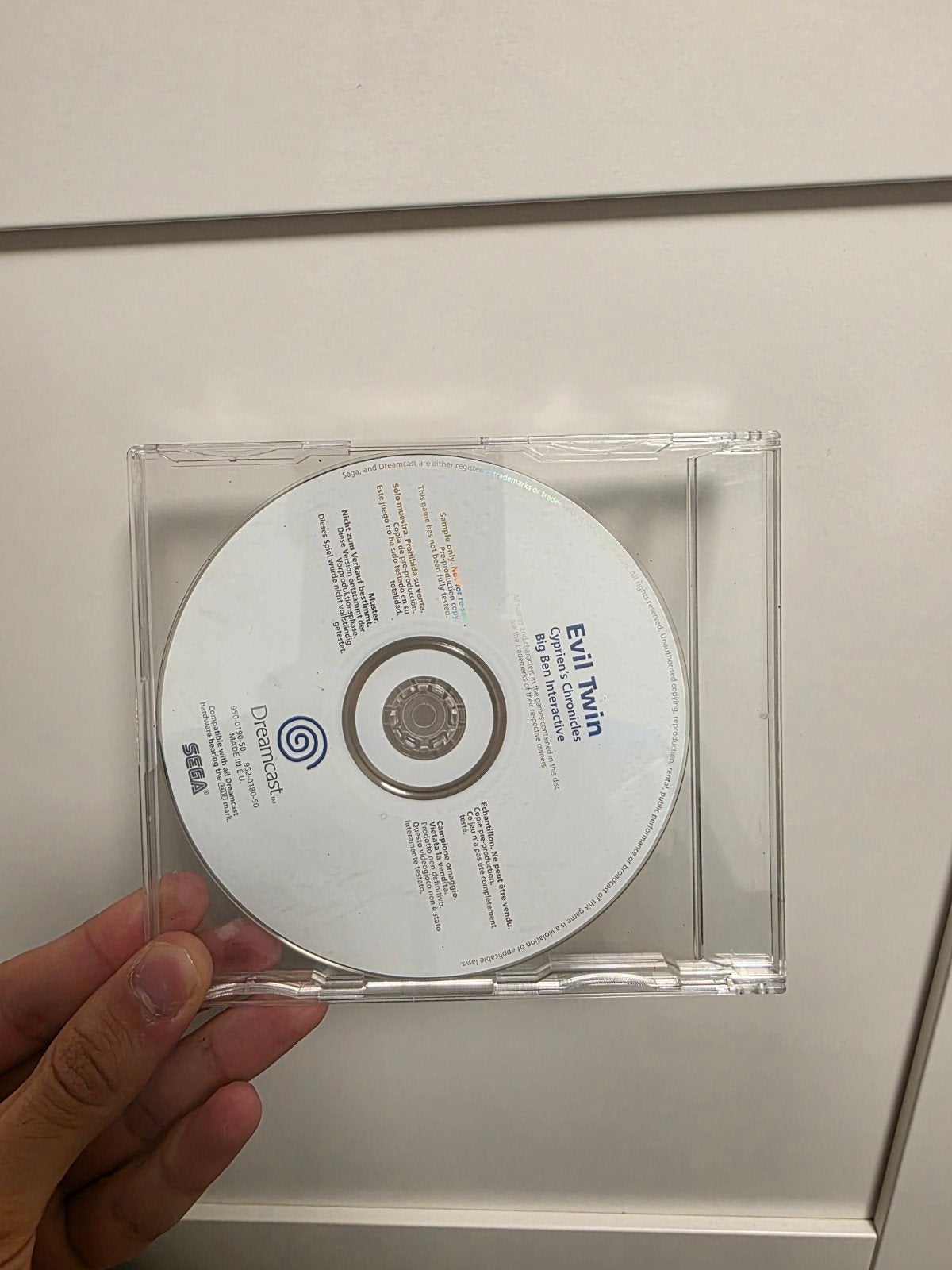 Evil Twin: Cyprien's Chronicles (Dreamcast), Spelcomputers en Games, Ophalen of Verzenden, Gebruikt, Zonder controller, Saturn of Dreamcast