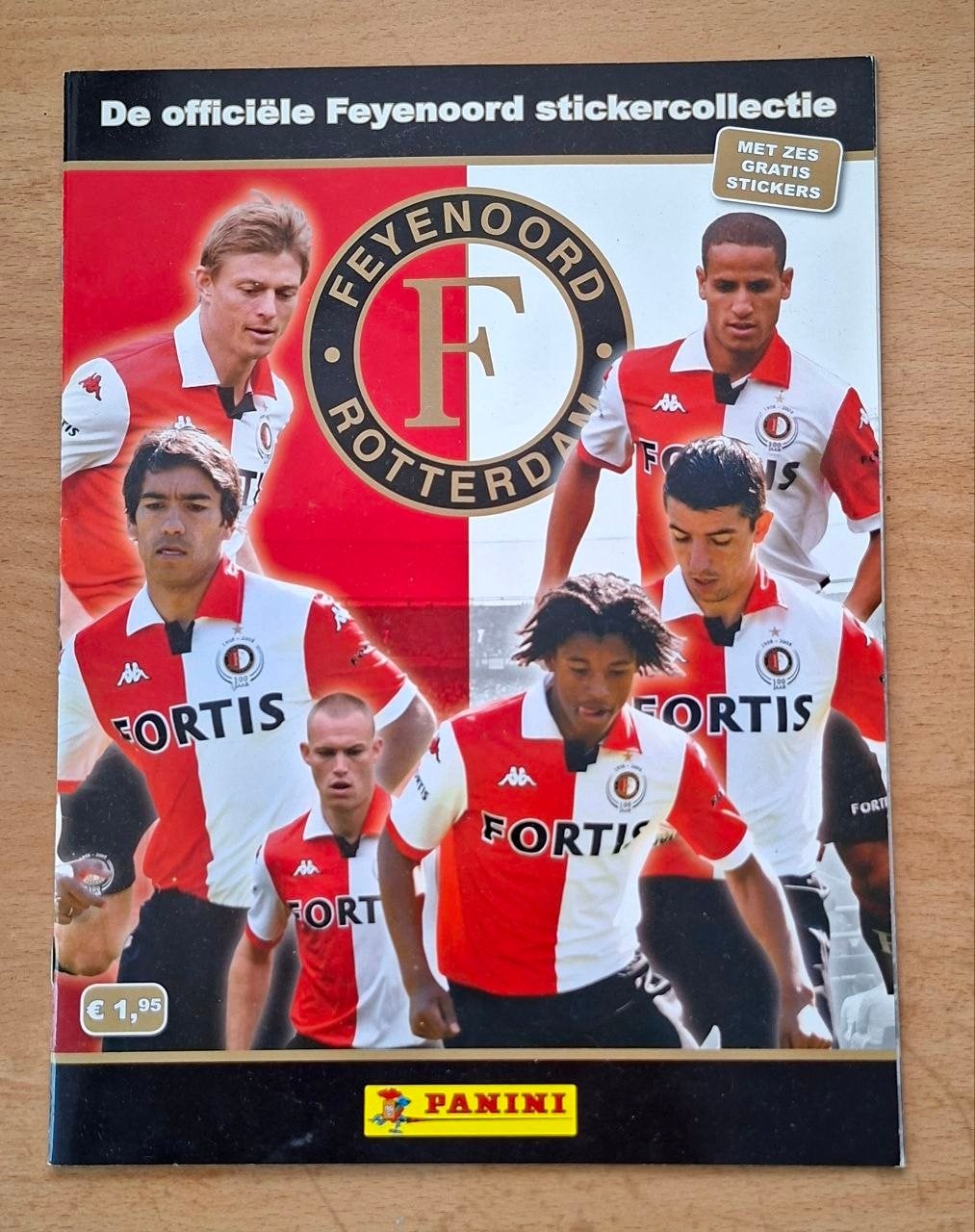 Feyenoord Panini stickeralbum 2008-2009, Ophalen of Verzenden, Zo goed als nieuw, Feyenoord, Poster, Plaatje of Sticker