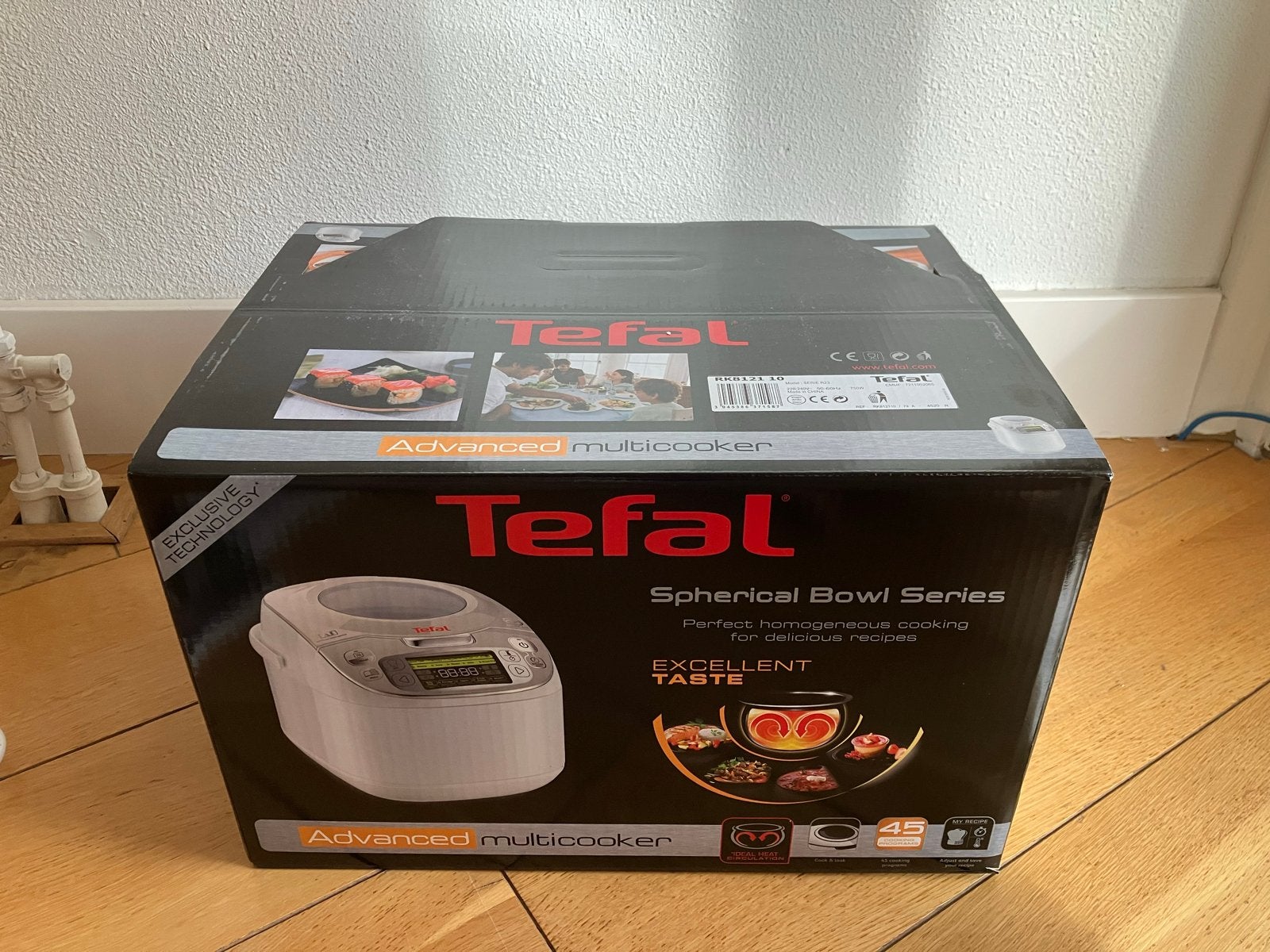 Tefal 45-in-1 Multicooker & Rijstkoker RK8121 - ZGAN, Ophalen, Zo goed als nieuw