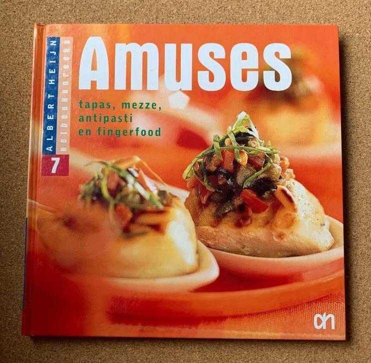 Kookboek amuses; AH Albert Heijn eetboekenreeks 7; recepten, Boeken, Kookboeken, Ophalen of Verzenden, Zo goed als nieuw