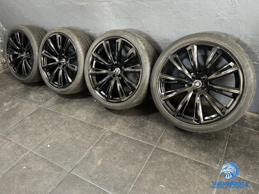 Originele Audi Q8 SQ8 4M8 23 inch velgen 5x112 zomerbanden 2, Gebruikt, -, 285 mm, -