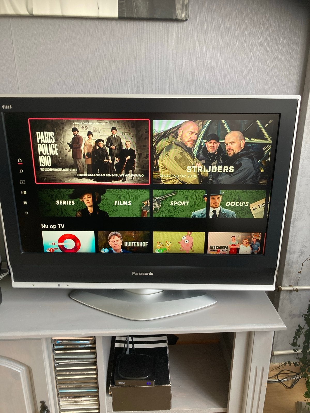 Panasonic Viera TV - Goede staat, inclusief afstandsbedienin, Ophalen, Gebruikt, Panasonic, 50 Hz